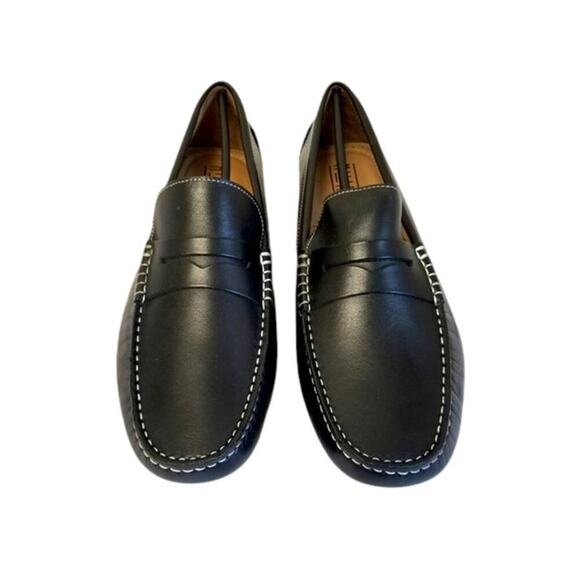 New In Box Men's Millburn Co. Penny Loafers Black Size 9.5 - Picture 4 of 10